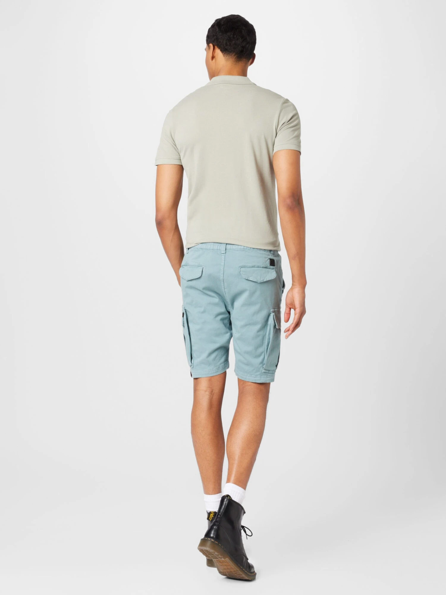 Alpha Industries Cargoshorts Regular Cargobukser Airman Mænd Lyseblå - Billede 4