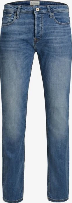 Jack & Jones Straight Leg Regular Jeans Tim Mænd Blå