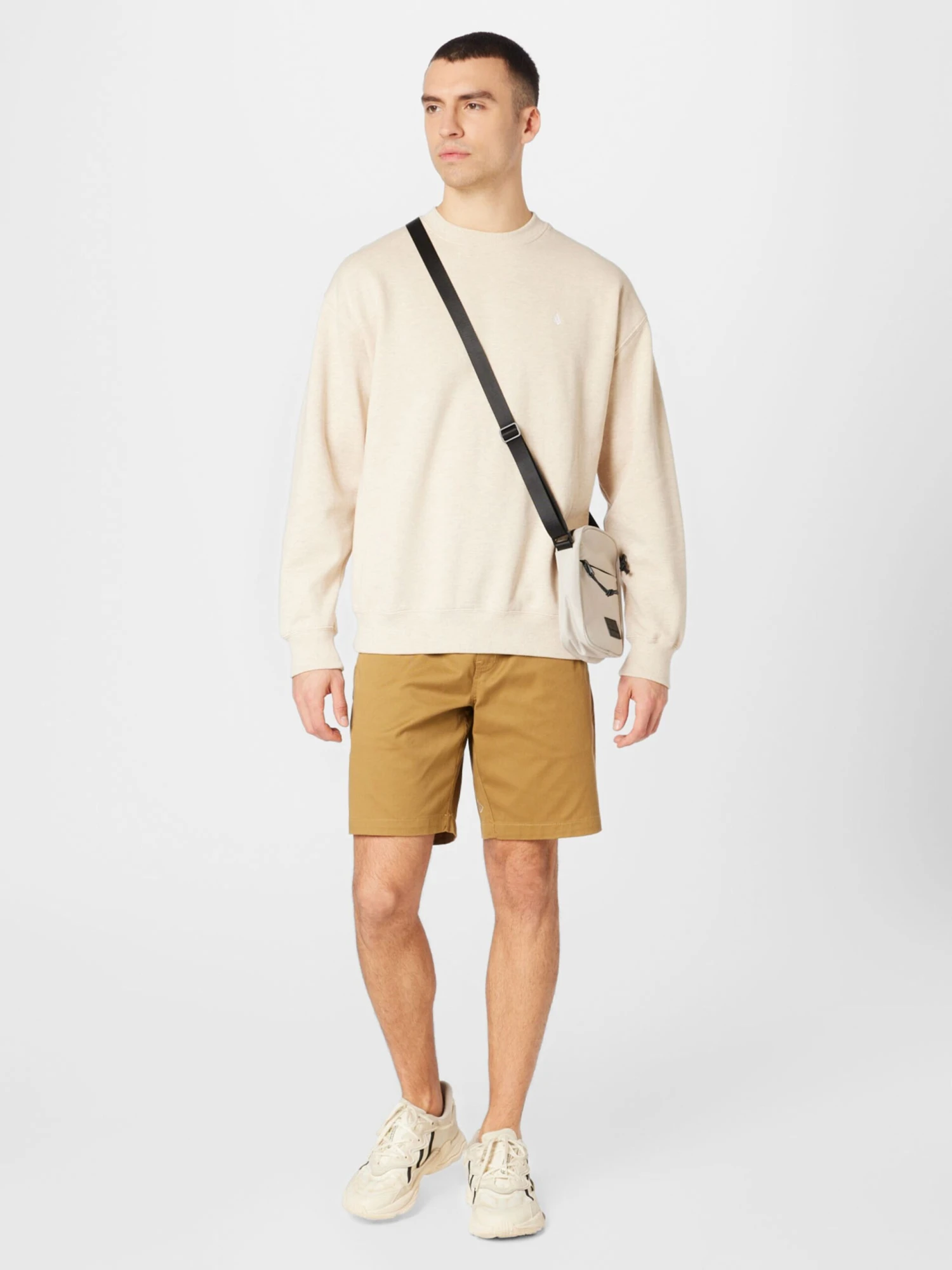 Volcom Træningsshorts Loosefit Bukser Frickin Mænd Siv - Billede 4