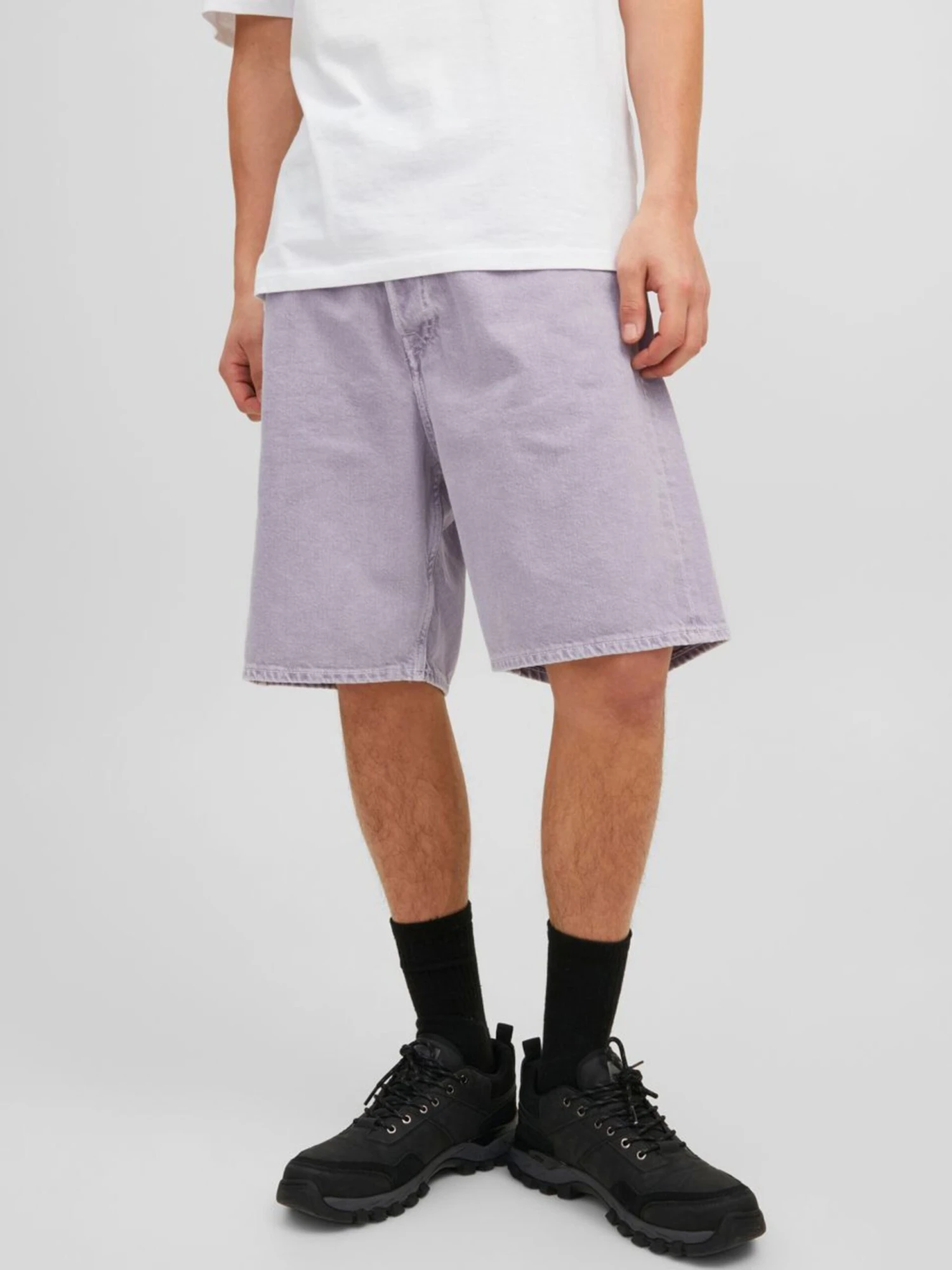 Jack & Jones Denimshorts Loosefit Jeans Mænd Lilla - Billede 3