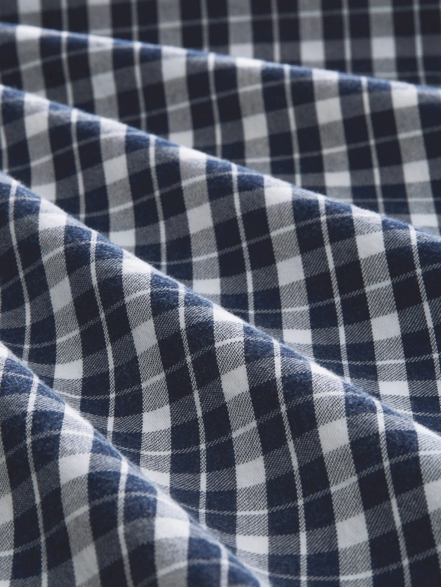 Ternede Skjorter Regular Fit Skjorte Mænd Indigo - Billede 7