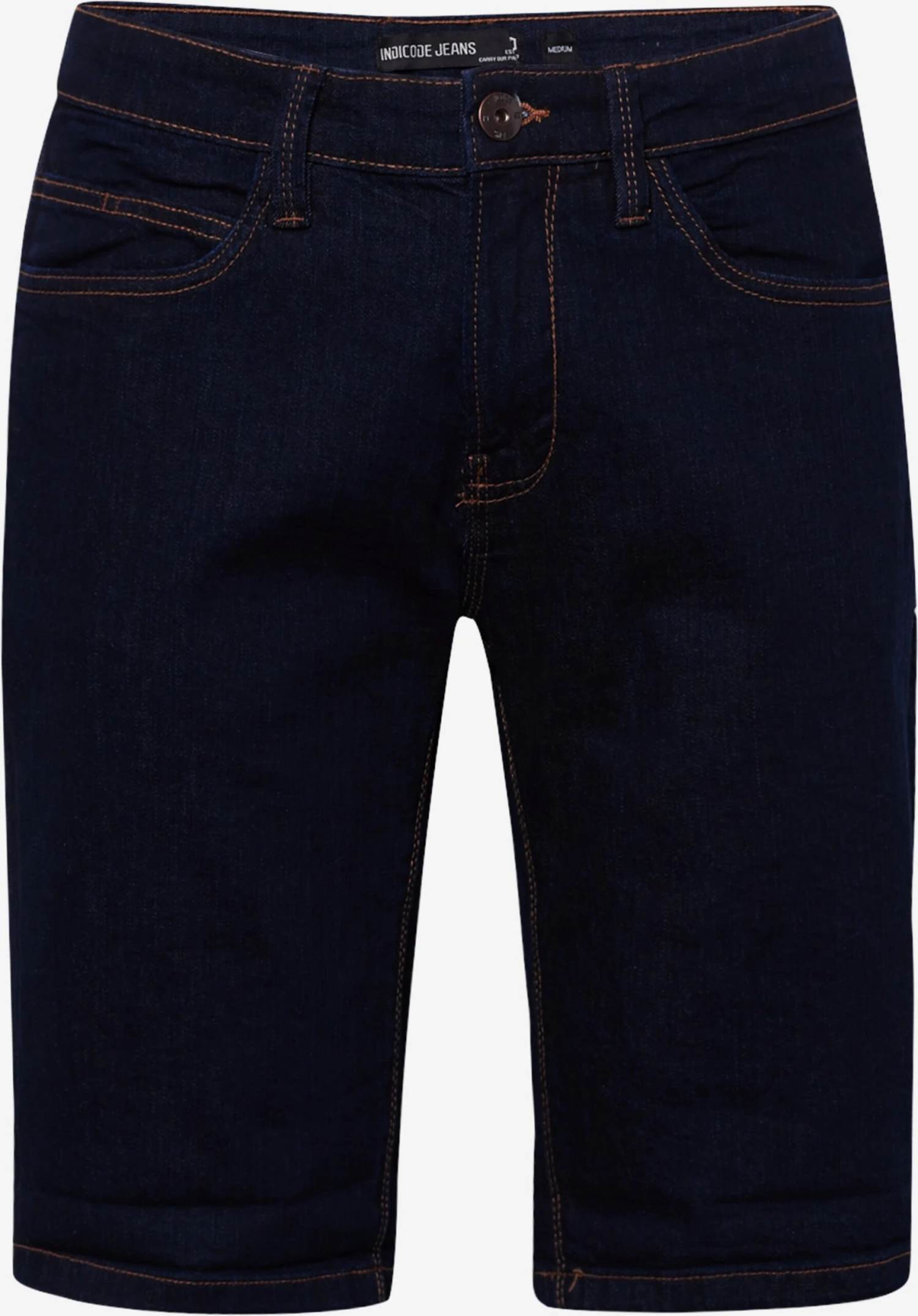 Indicode Jeans Denimshorts Slimfit Jeans Kaden Mænd Mørkeblå