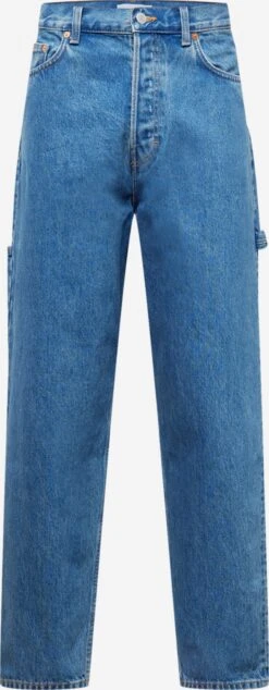 WEEKDAY Loose Fit Loosefit Jeans Union Worker Mænd Blå