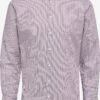 Selected Homme Casual Skjorter Slim Fit Skjorte Ethan Mænd Bordeaux