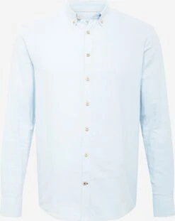 Kronstadt Casual Skjorter Regular Fit Skjorte Johan Diego Mænd Azur