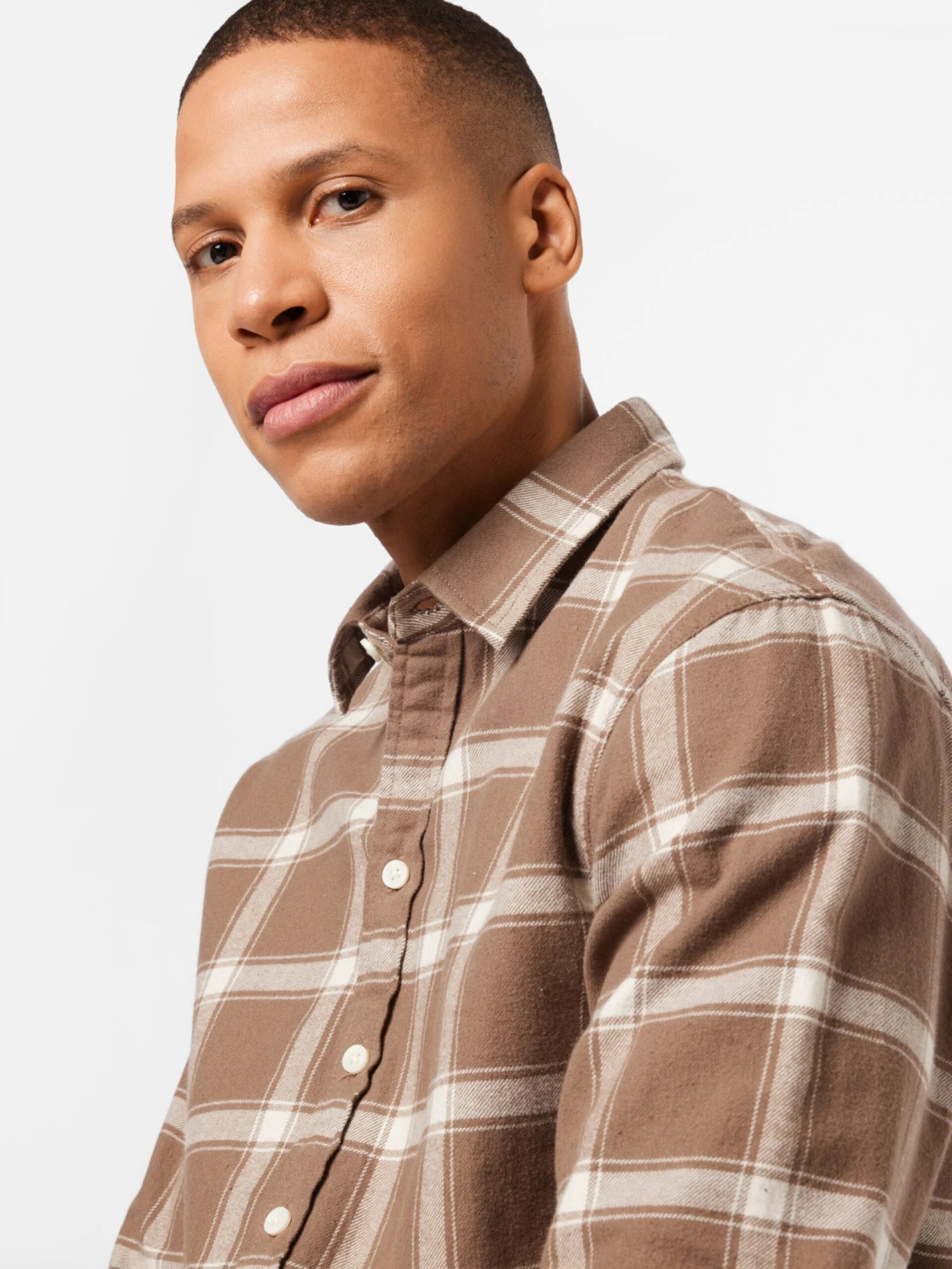 Hollister Ternede Skjorter Regular Fit Skjorte Mænd Pueblo - Billede 2