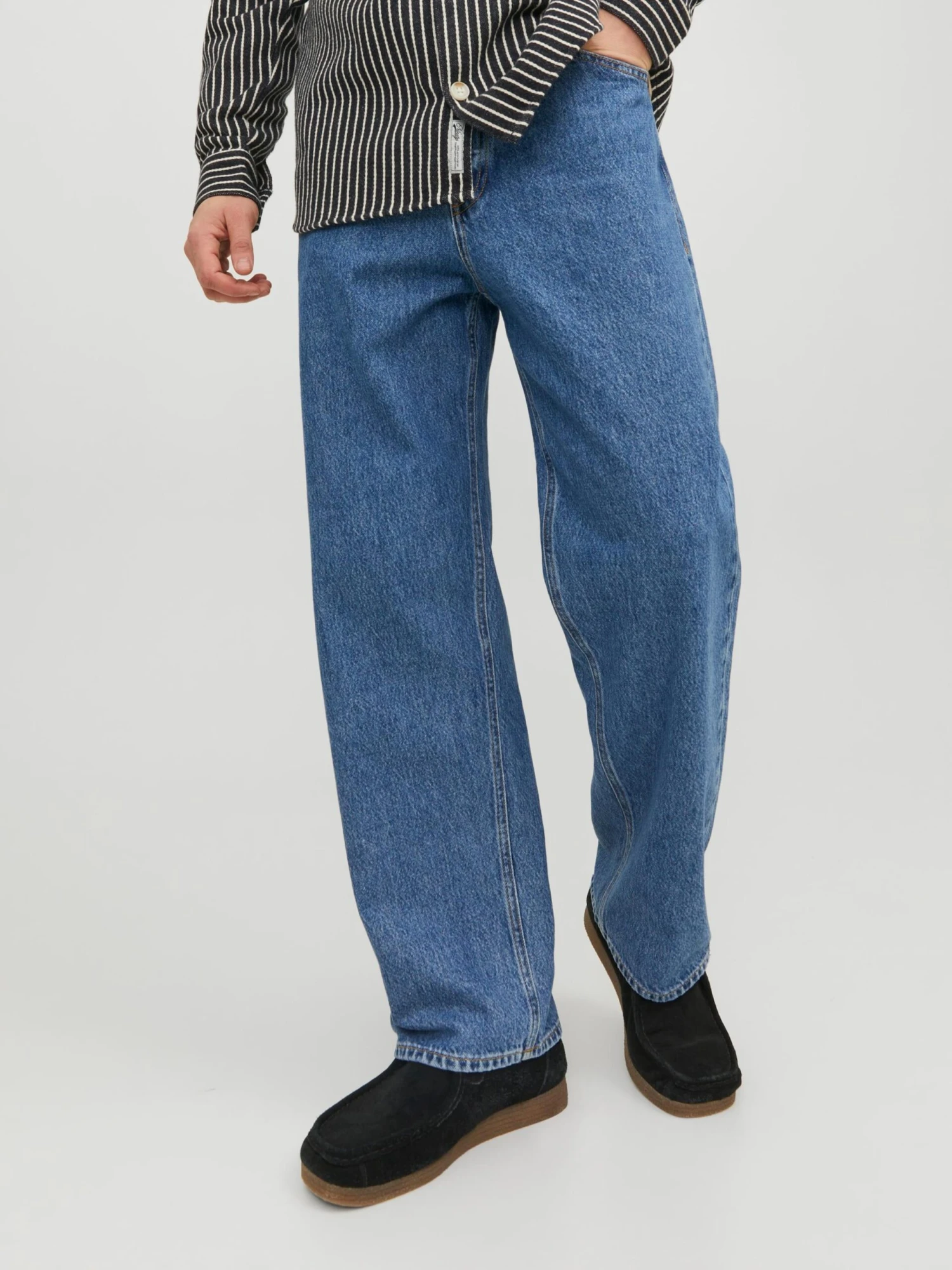 Jack & Jones Loose Fit Loosefit Jeans Alex Mænd Blå - Billede 3