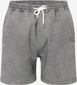 Shorts Regular Bukser Everyday Mænd Sort / Hvid