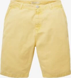 Tom Tailor Chinoshorts Regular Lærredsbukser Mænd Lysegul