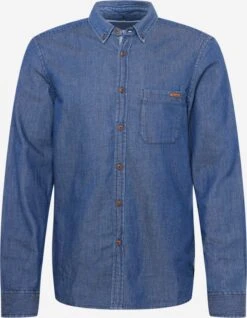 Mustang Denimskjorter Regular Fit Skjorte Casper Mænd Blå