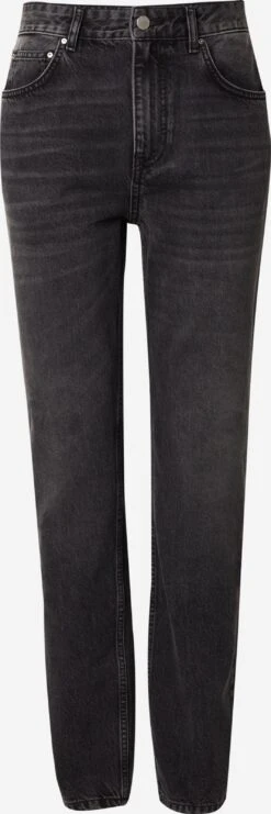 Tapered Leg Tapered Jeans Mailo Mænd Antracit