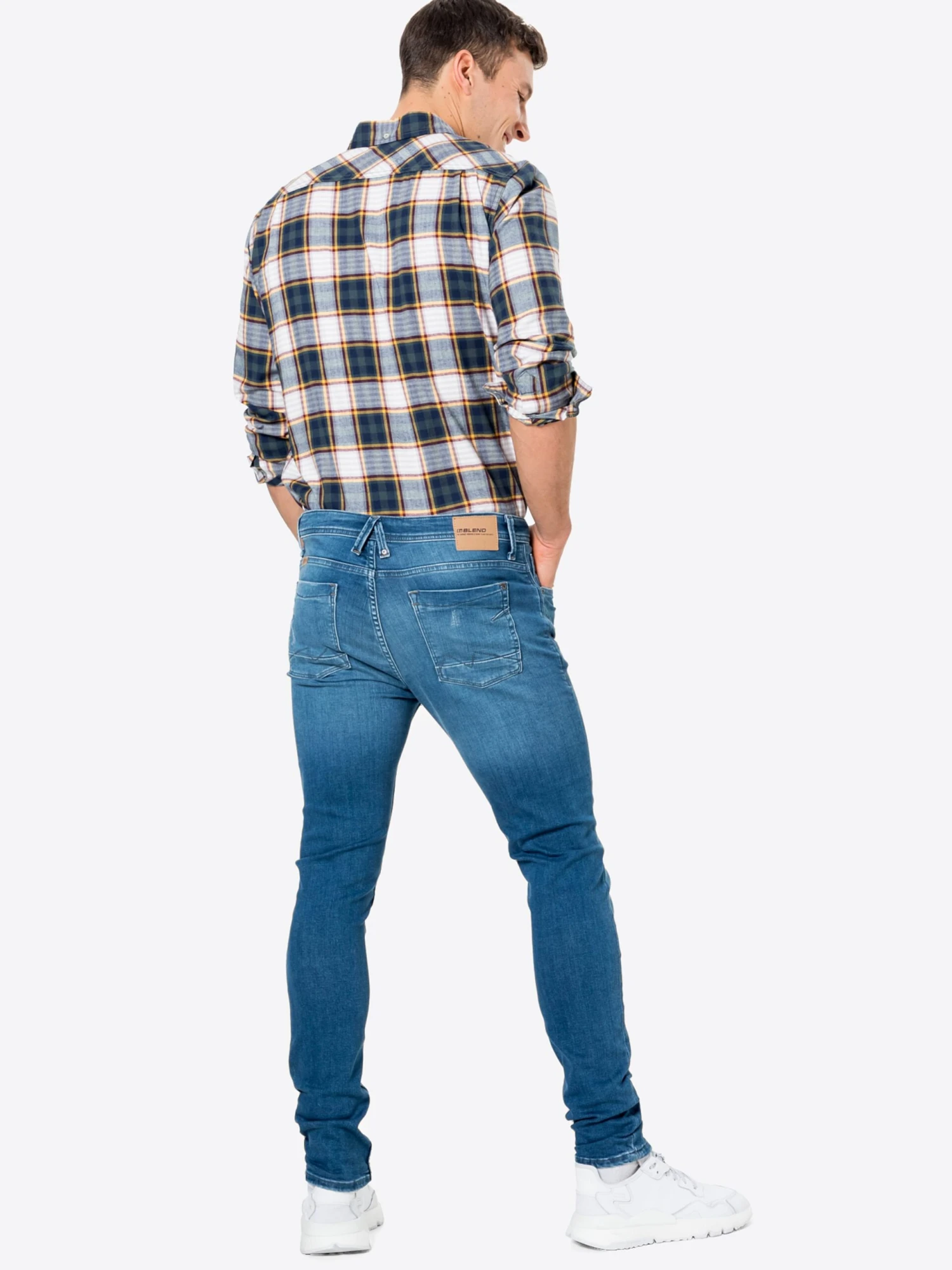 Blend Skinny Fit Skinny Jeans Echo Mænd Blå - Billede 3