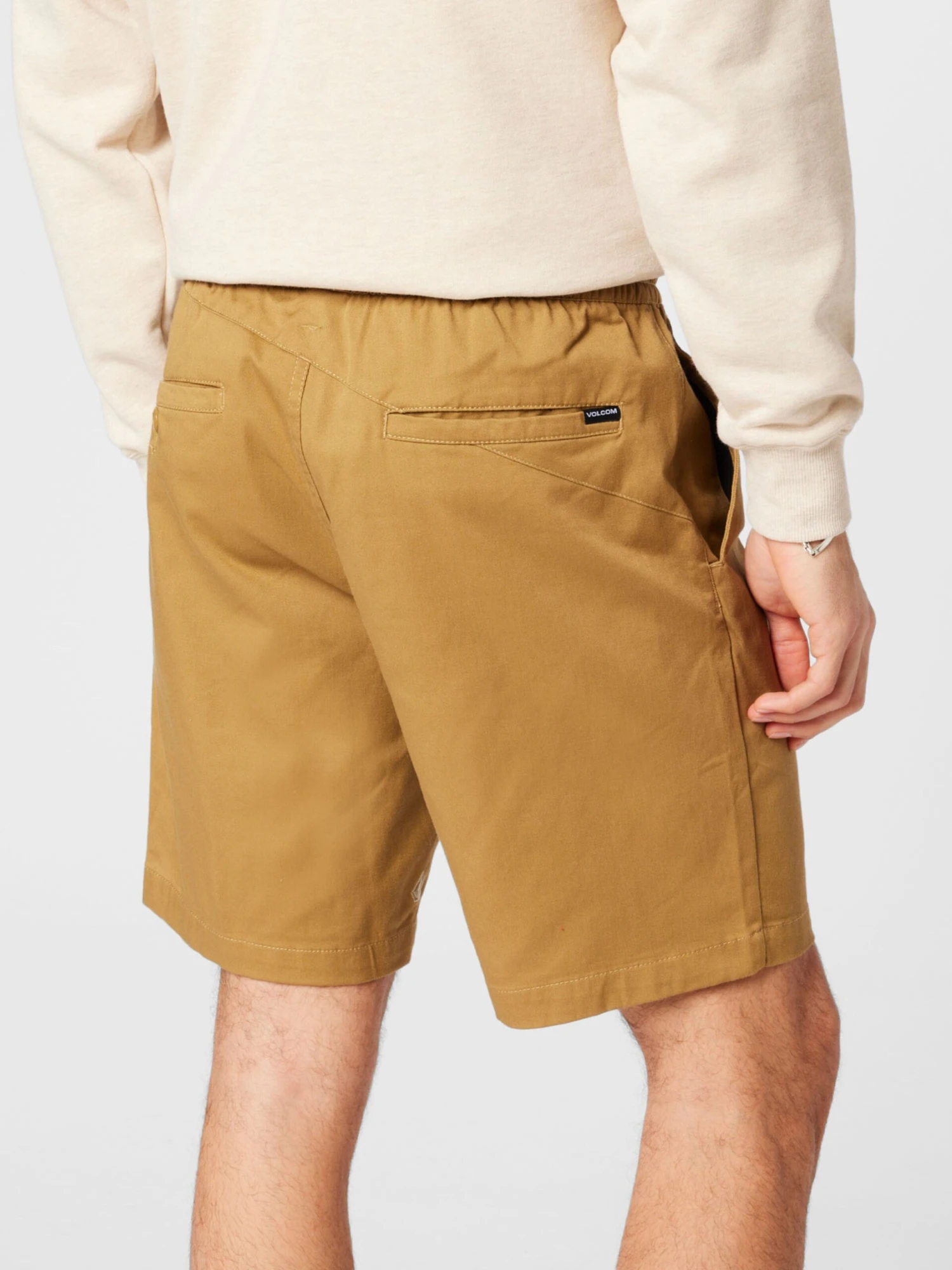 Volcom Træningsshorts Loosefit Bukser Frickin Mænd Siv - Billede 5