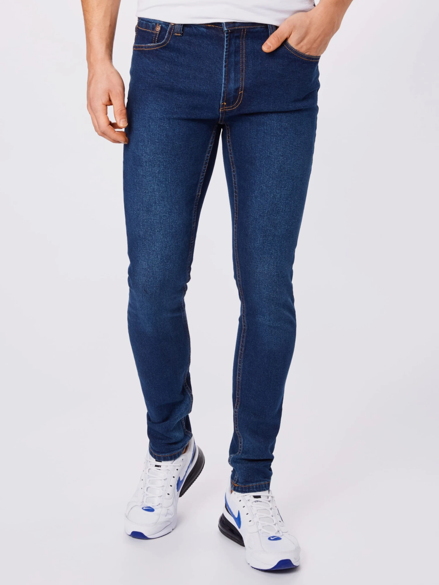 Denim Project Slim Fit Slimfit Jeans Mr. Red Mænd Blå - Billede 2