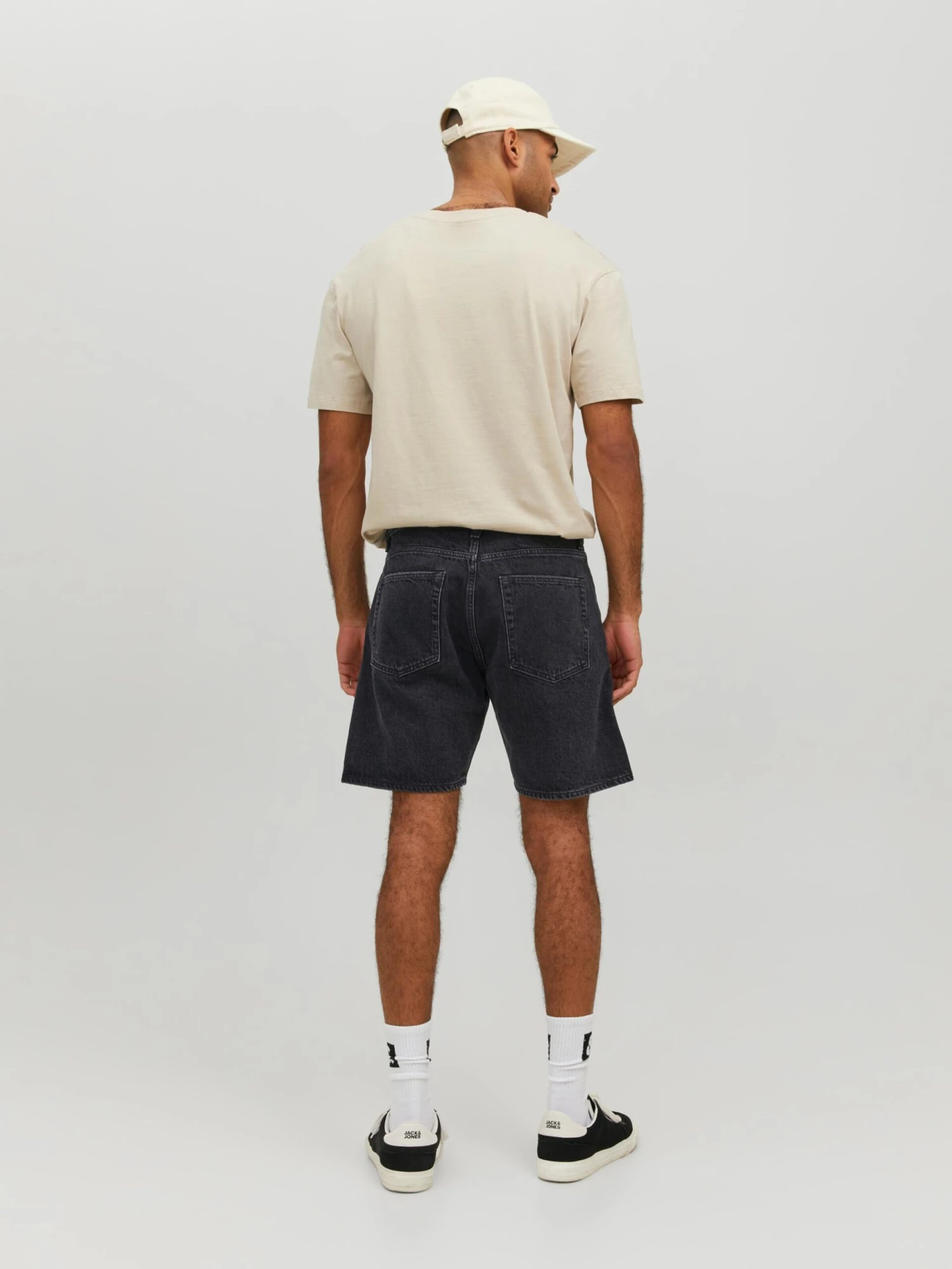 Jack & Jones Denimshorts Regular Jeans Chris Mænd Sort - Billede 5