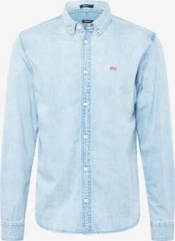 Denham Denimskjorter Regular Fit Skjorte Mænd Lyseblå