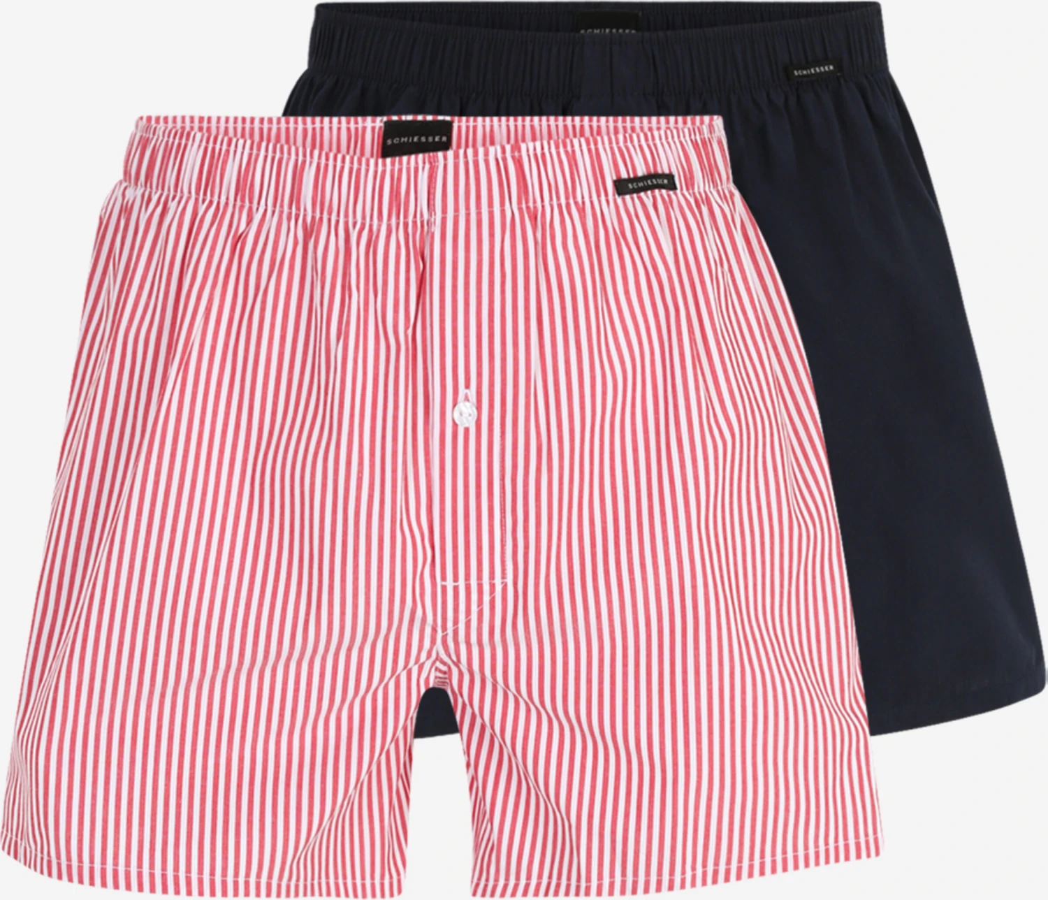 Schiesser Boxershorts Boksershorts Mænd Navy / Pink