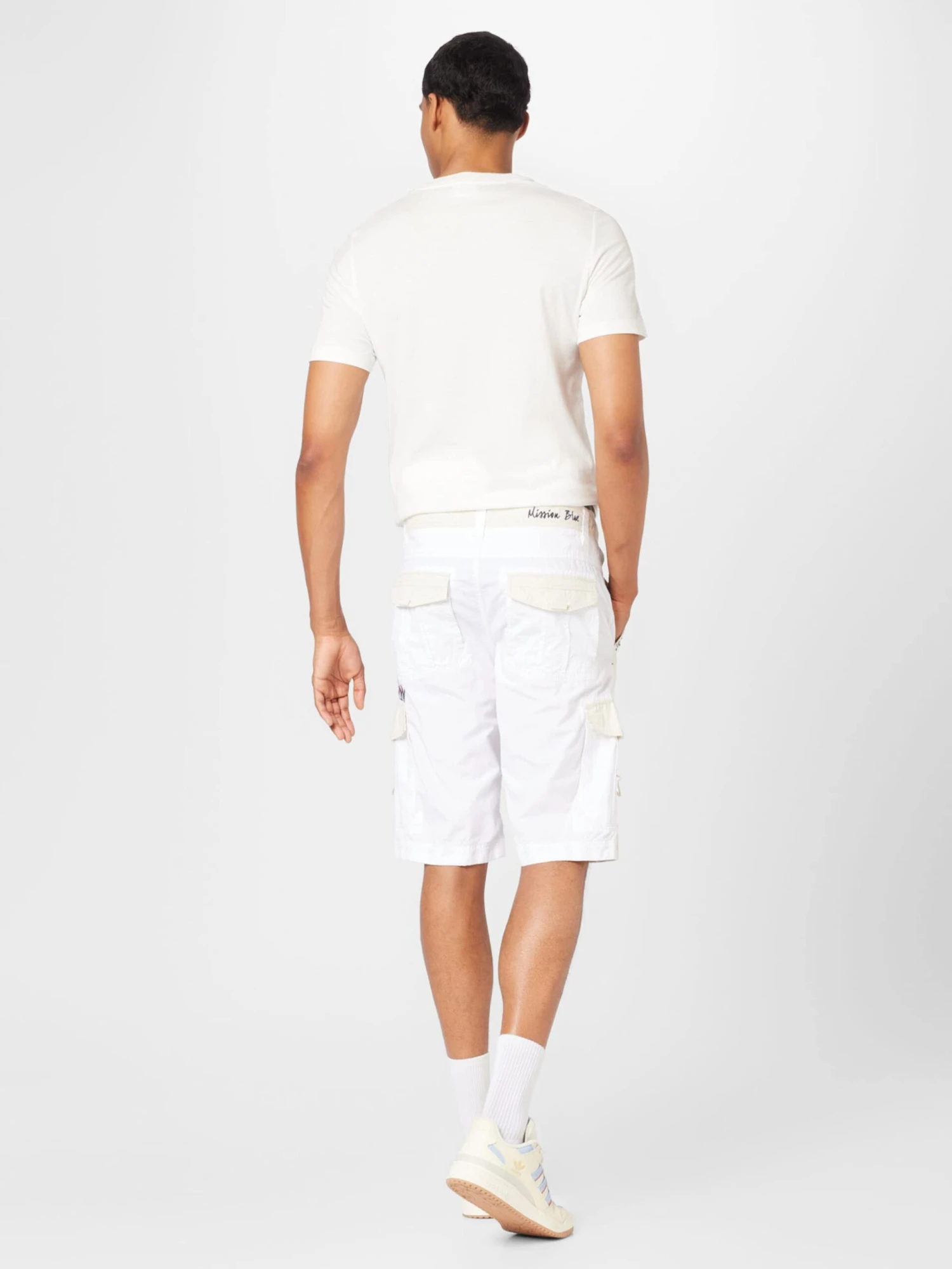 Camp David Cargoshorts Regular Cargobukser Mænd Hvid - Billede 4