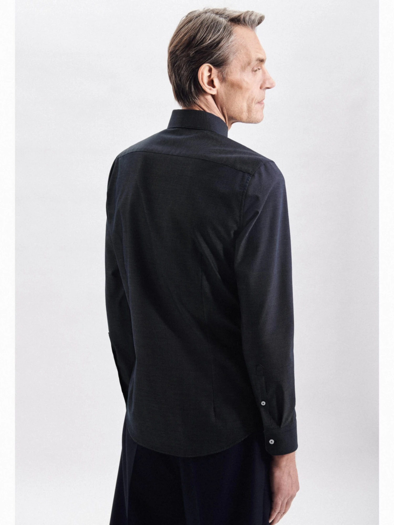 Seidensticker Business Skjorter Slim Fit Forretningsskjorte Mænd Natblå - Billede 3