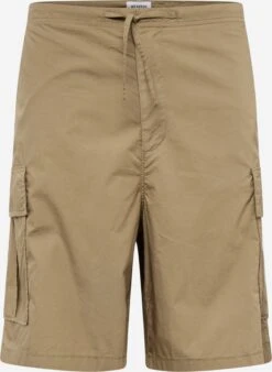 WEEKDAY Cargoshorts Loosefit Cargobukser Mænd Khaki