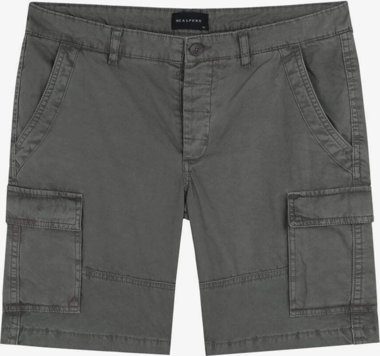 Scalpers Cargoshorts Regular Cargobukser Mænd Grøn / Khaki