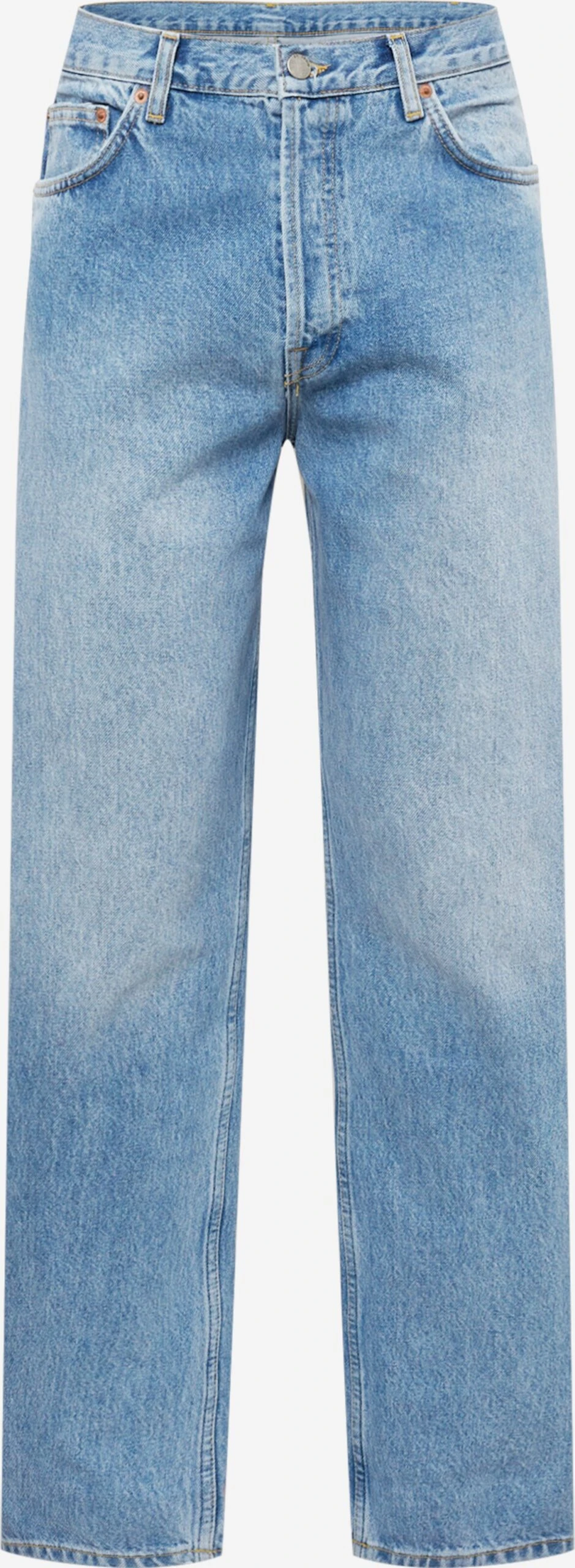 Dr. Denim Straight Leg Regular Jeans Dash Mænd Blå