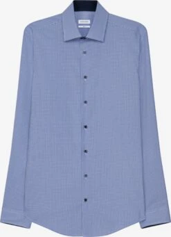 Seidensticker Ternede Skjorter Slim Fit Forretningsskjorte Mænd Blå