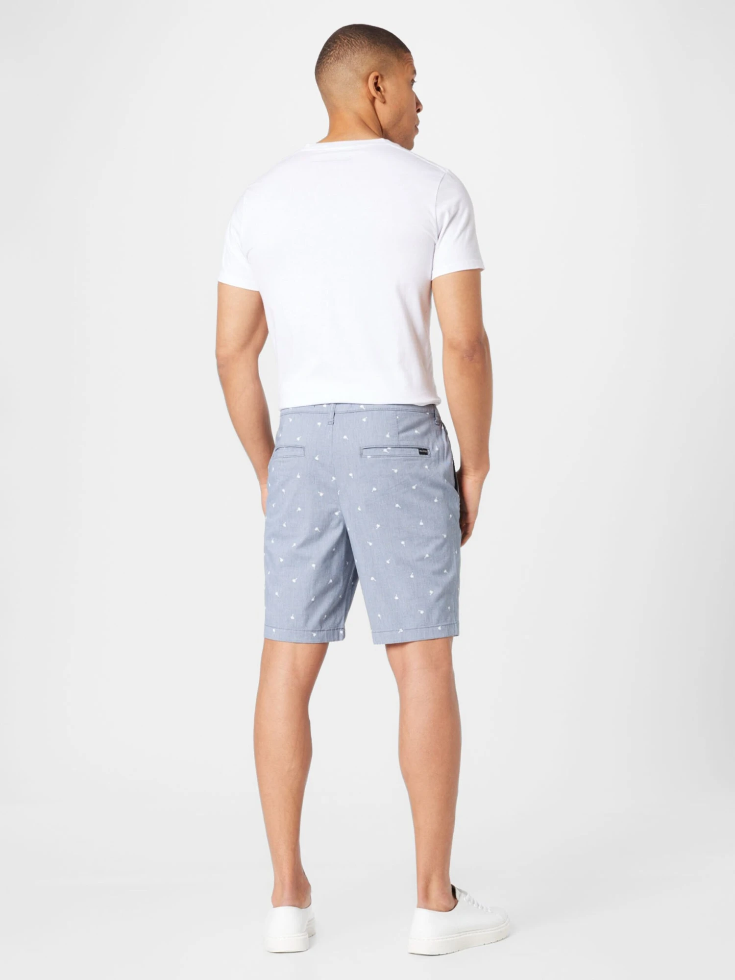 Hollister Chinoshorts Regular Lærredsbukser Mænd Røgblå - Billede 4