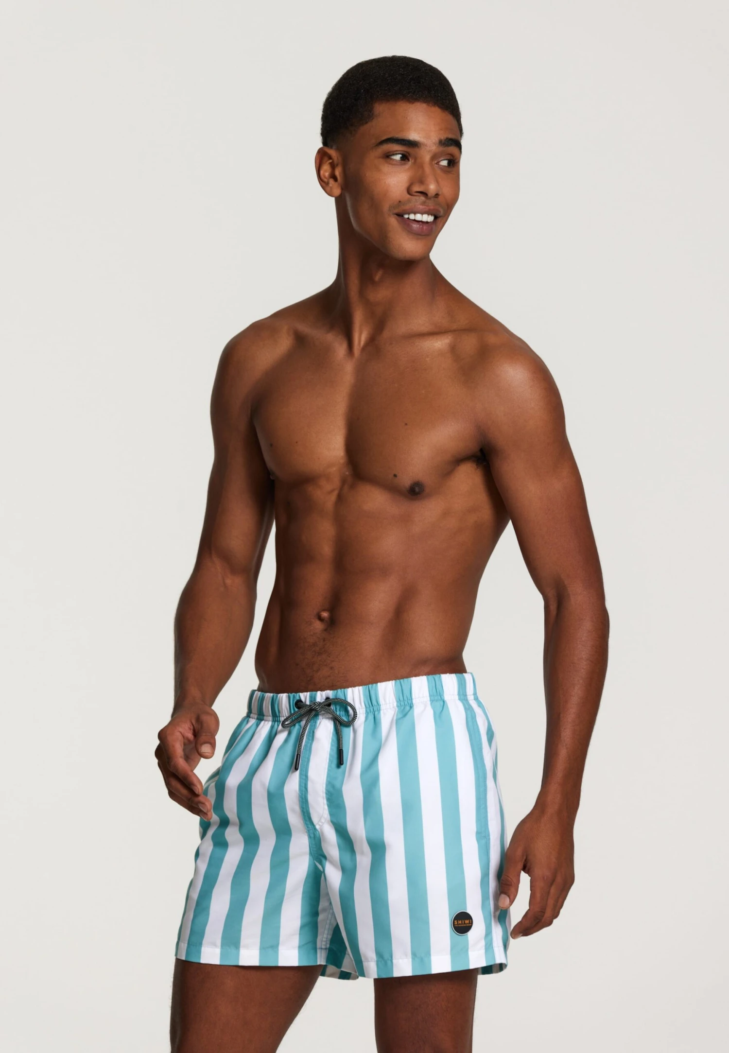 Shiwi Badetøj Badeshorts BROAD STRIPE Mænd Blå - Billede 2