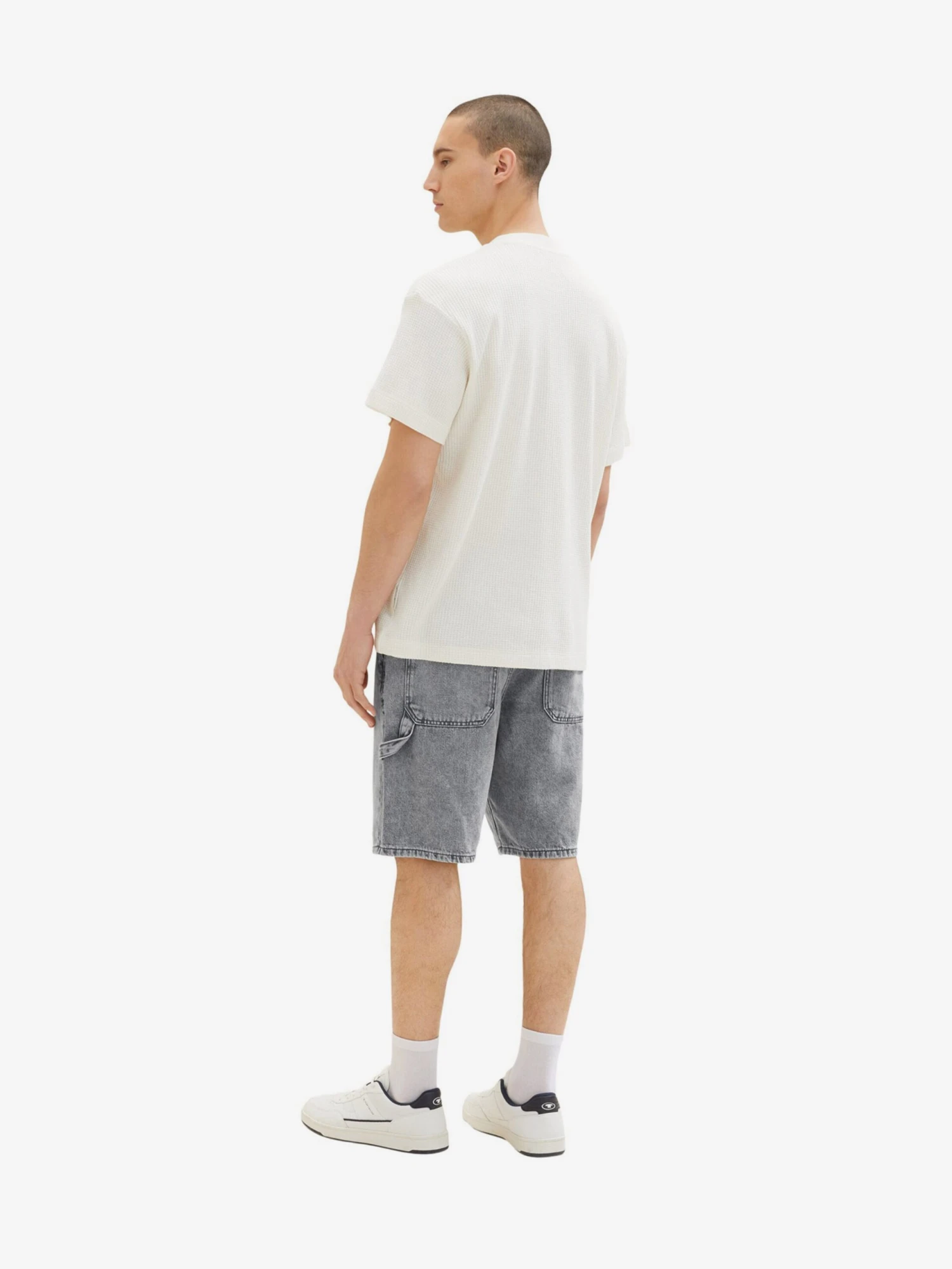 TOM TAILOR Denim Denimshorts Loosefit Jeans Mænd Grå - Billede 3