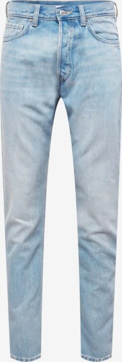 WEEKDAY Tapered Leg Tapered Jeans Pine Sea Mænd Lyseblå