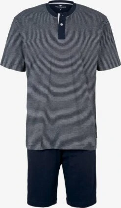 Tom Tailor Nattøj Pyjamas Kort Mænd Natblå