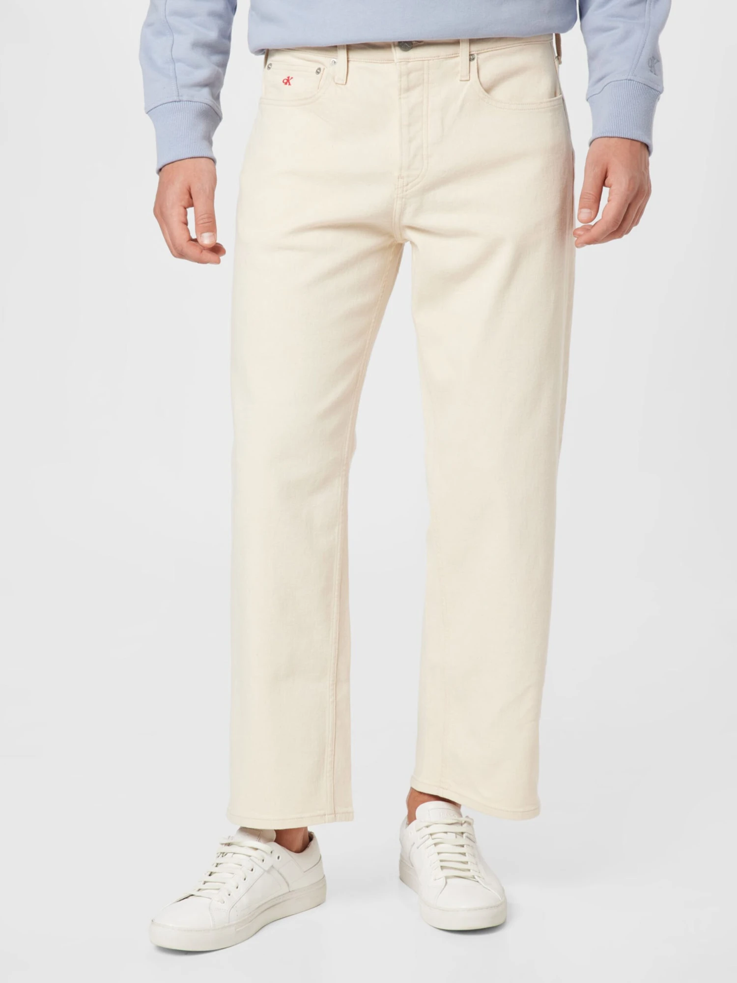 Calvin Klein Jeans Loose Fit Loosefit Jeans Mænd Pastelgul - Billede 3