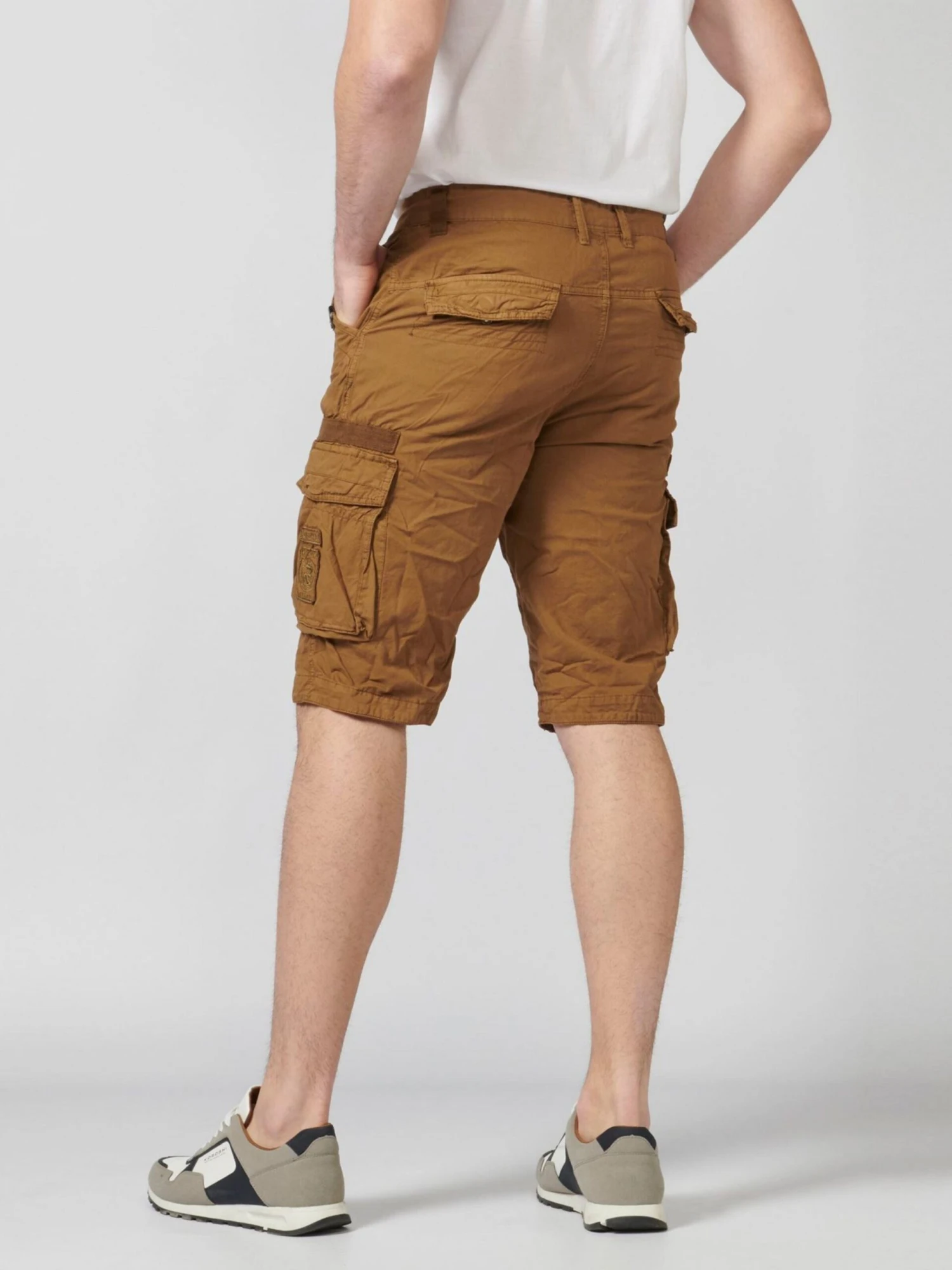 Koroshi Cargoshorts Regular Cargojeans Mænd Brun - Billede 6