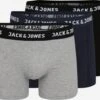 Jack & Jones Underbukser Boksershorts Mænd Navy / Grå-meleret / Sort