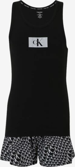 CALVIN KLEIN UNDERWEAR Nattøj Pyjamas Kort Mænd Sort