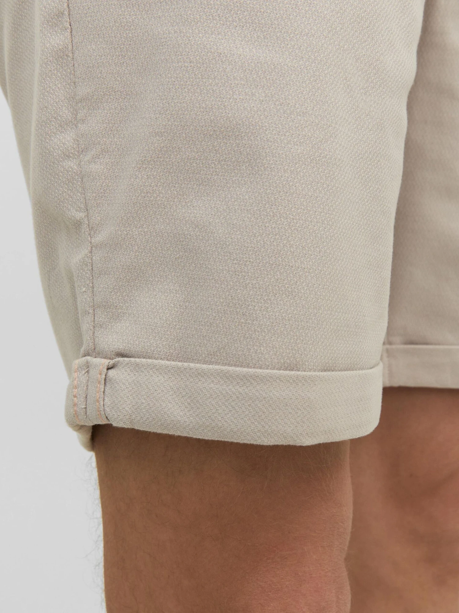 Jack & Jones Chinoshorts Regular Lærredsbukser Fury AKM Mænd Greige - Billede 8