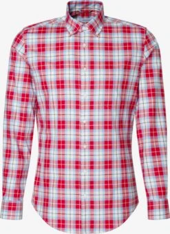 Seidensticker Ternede Skjorter Regular Fit Forretningsskjorte Mænd Rød
