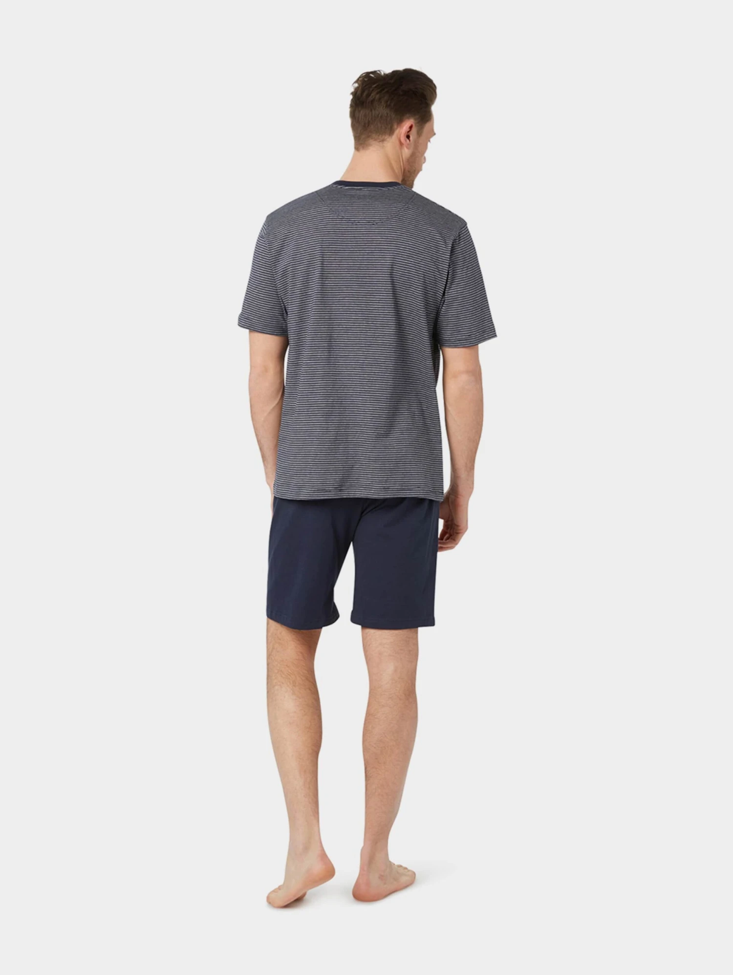 Tom Tailor Nattøj Pyjamas Kort Mænd Natblå - Billede 3