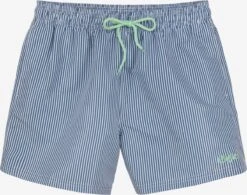 Buffalo Badetøj Badeshorts Mænd Blå / Hvid