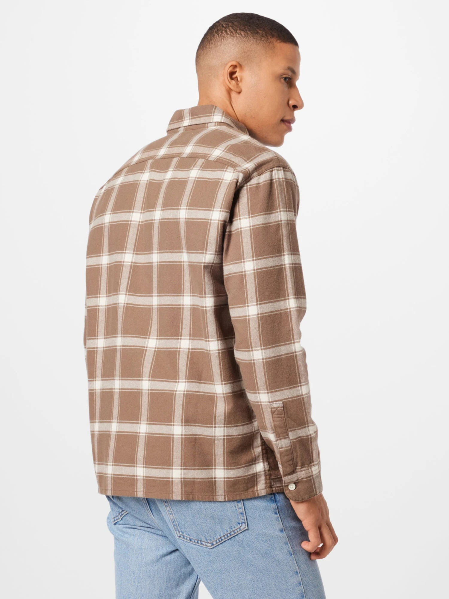 Hollister Ternede Skjorter Regular Fit Skjorte Mænd Pueblo - Billede 4