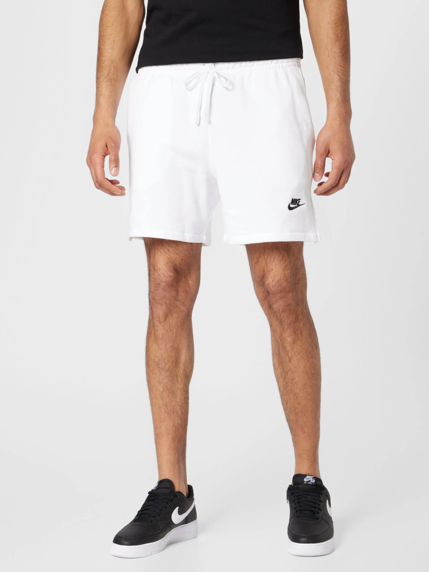 Nike Sportswear Træningsshorts Regular Bukser CLUB Mænd Hvid - Billede 3
