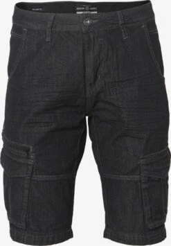 Koroshi Cargoshorts Regular Cargojeans Mænd Sort