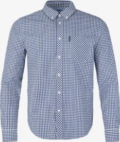 Ben Sherman Ternede Skjorter Regular Fit Skjorte Gingham Mænd Mørkeblå
