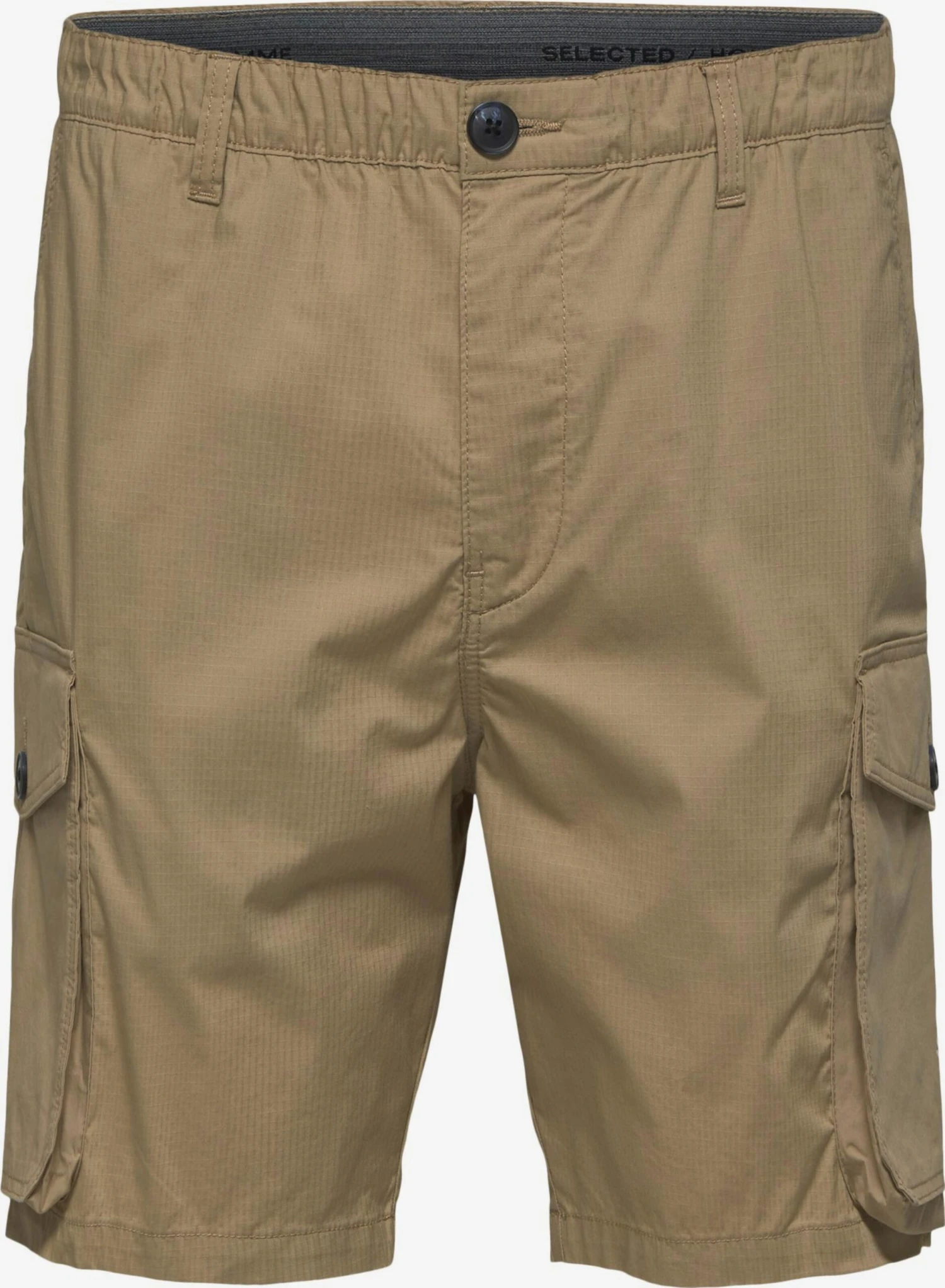 Selected Homme Cargoshorts Regular Cargobukser Nevis Mænd Lysebrun