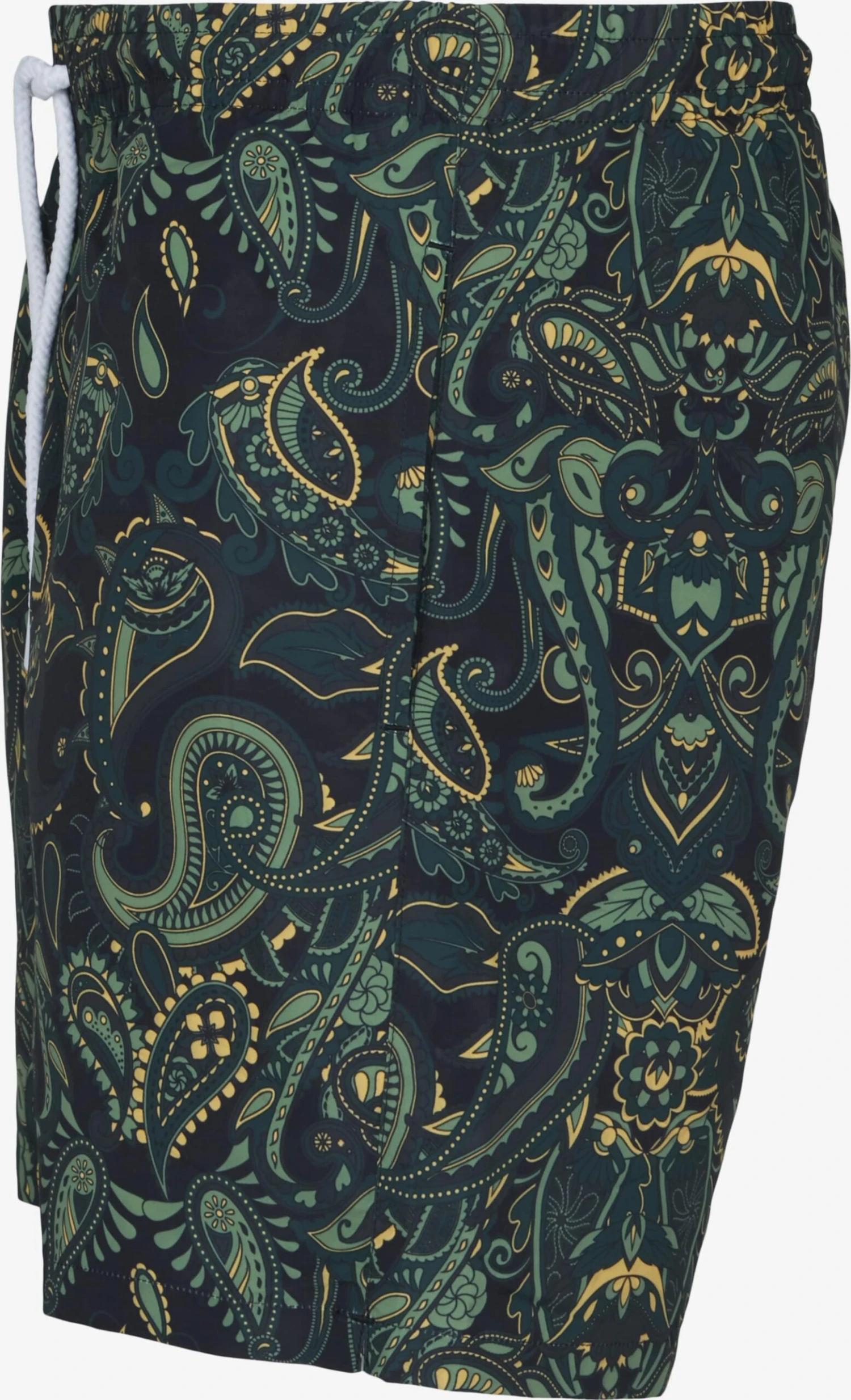 URBAN CLASSICS Badetøj Badeshorts Mænd Grøn / Mørkegrøn - Billede 3