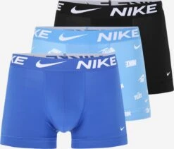 Nike Underbukser Sportsunderbukser Mænd Azur / Lyseblå / Sort