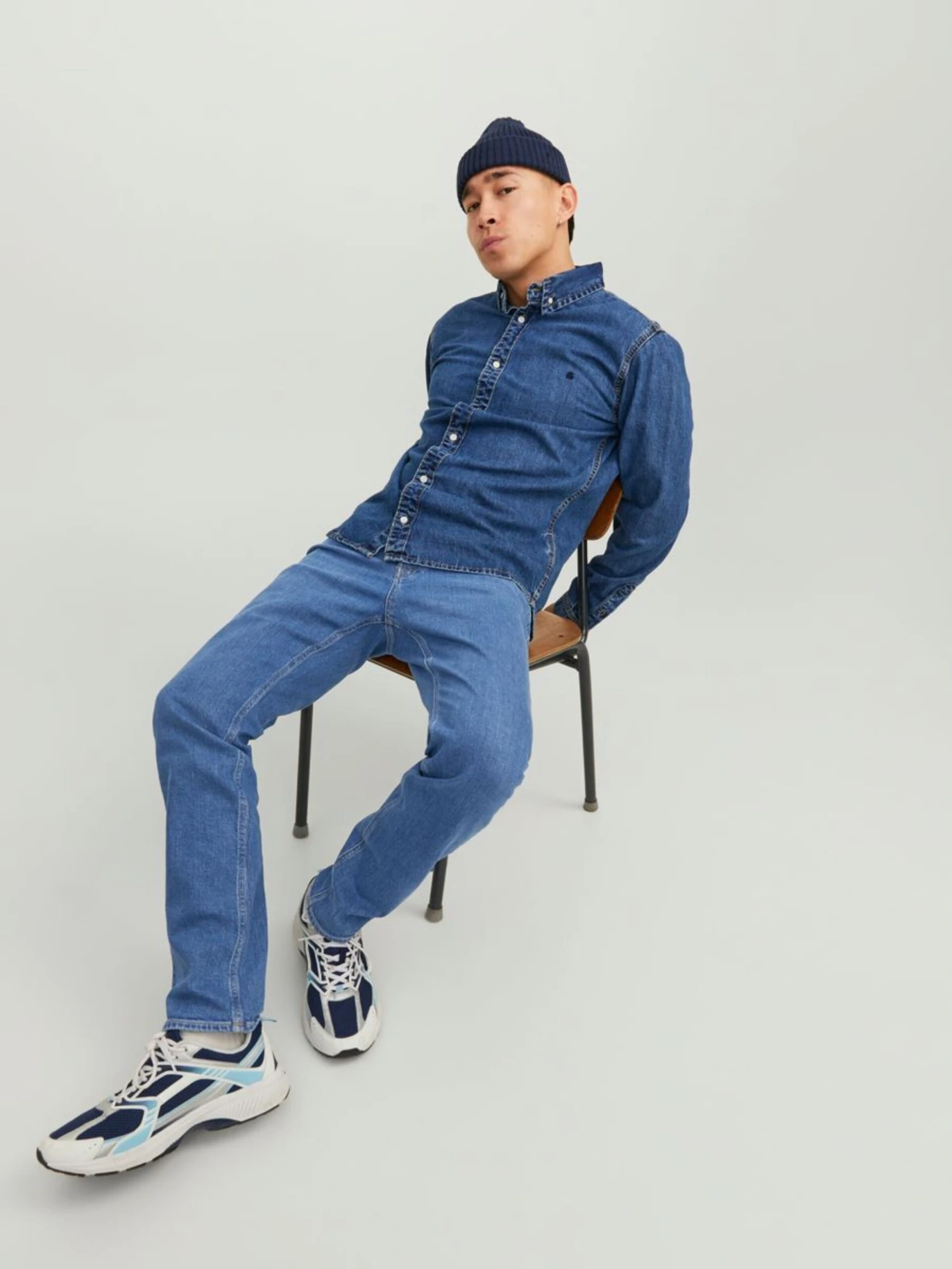 Jack & Jones Loose Fit Loosefit Jeans Mænd Blå - Billede 6