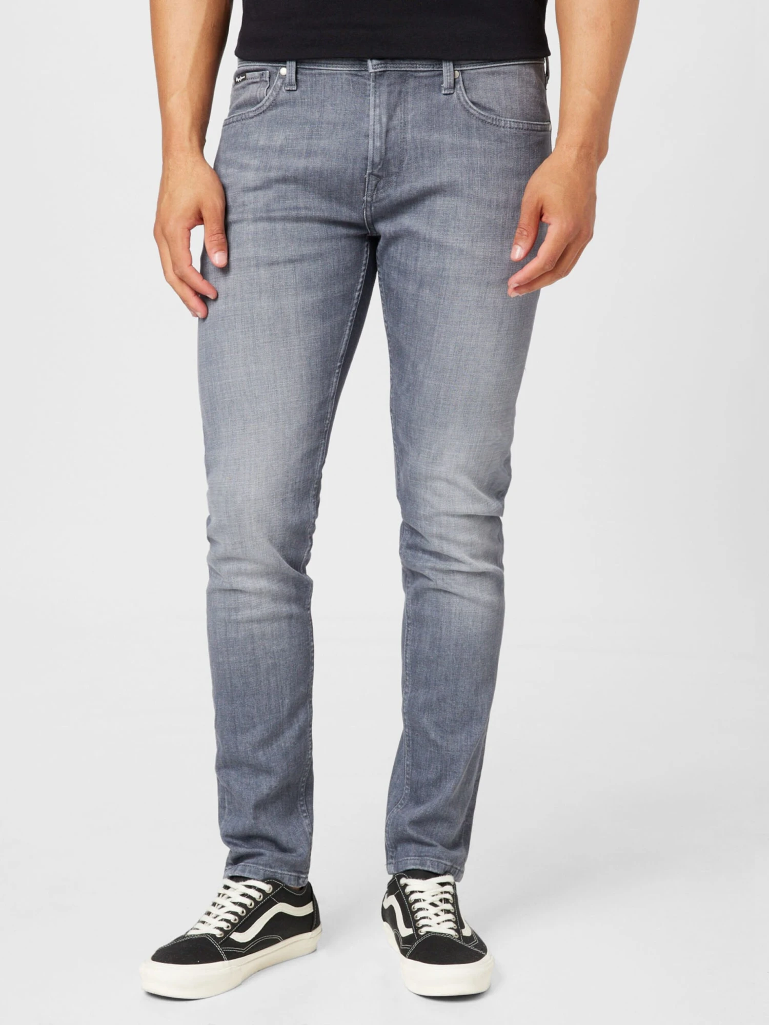 Pepe Jeans Slim Fit Slimfit Jeans FINSBURY Mænd Dueblå - Billede 3