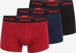 Hugo Underbukser Boksershorts Mænd Mørkeblå / Rød / Sort